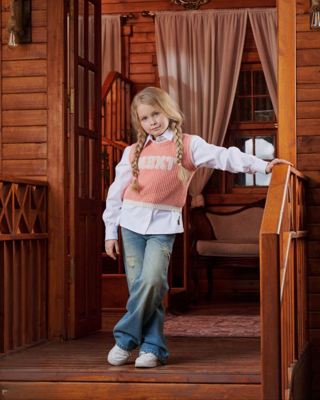 Next Chemise& Shirt - Peachy