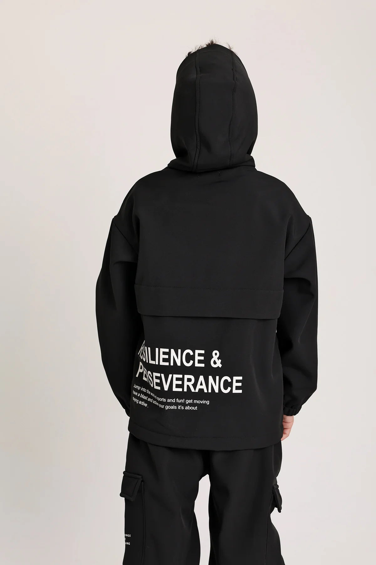 Soft Polar Track Suit - Black