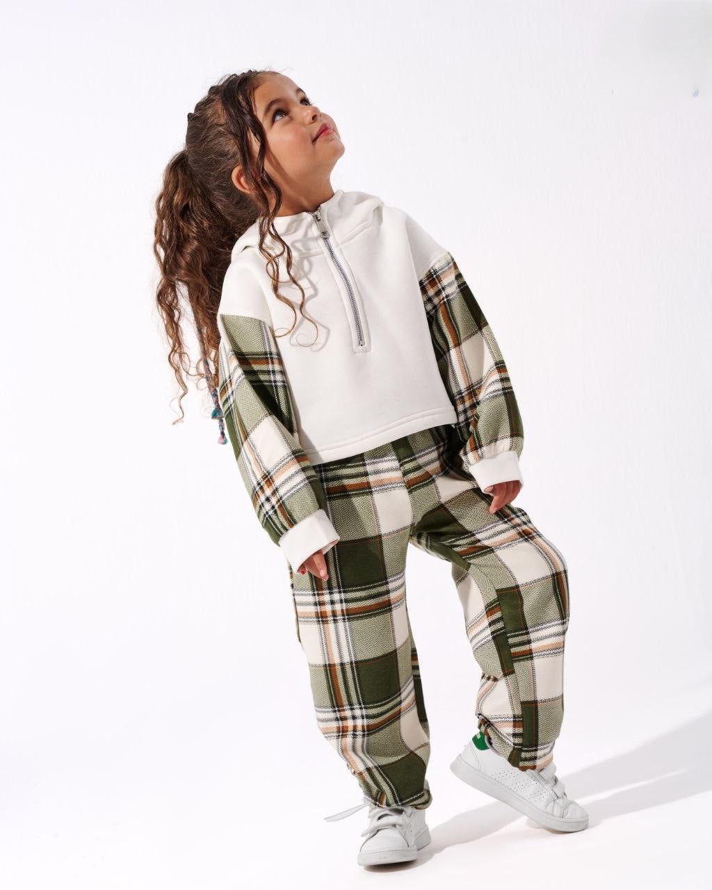 Checkered Set - Olive