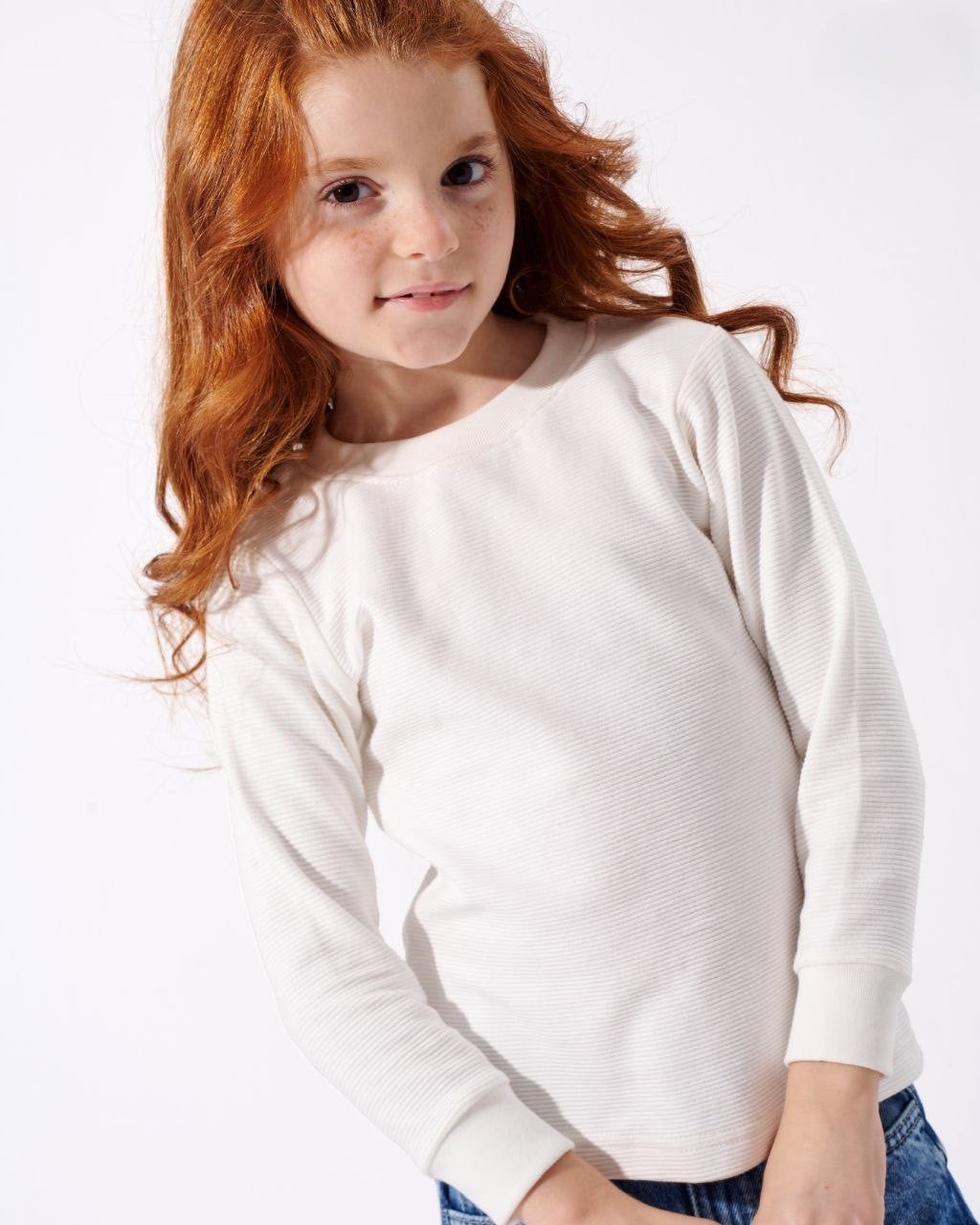 Basic Winter Top - white