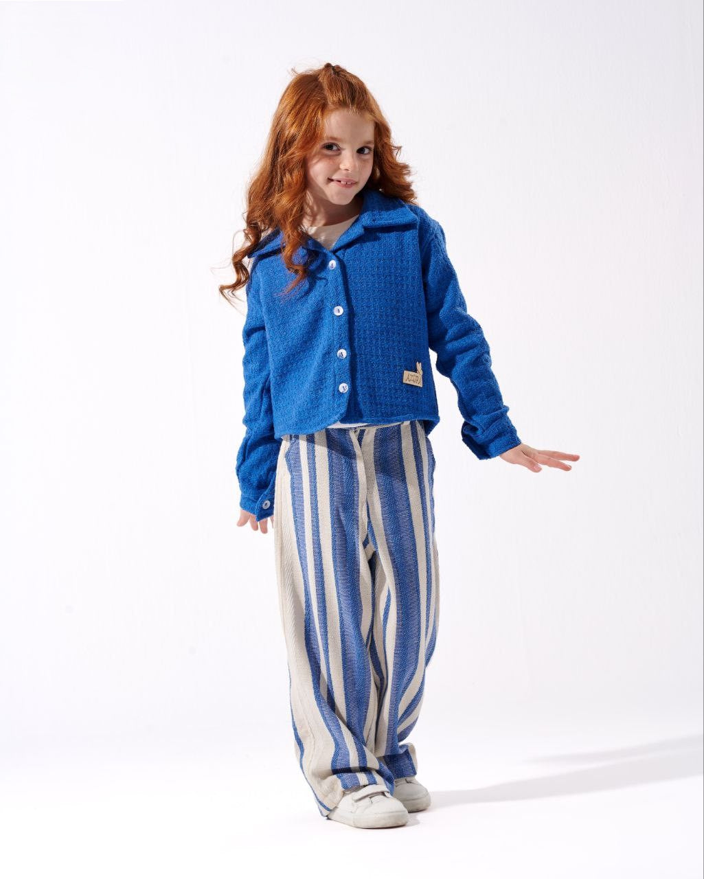Striped Pants Set