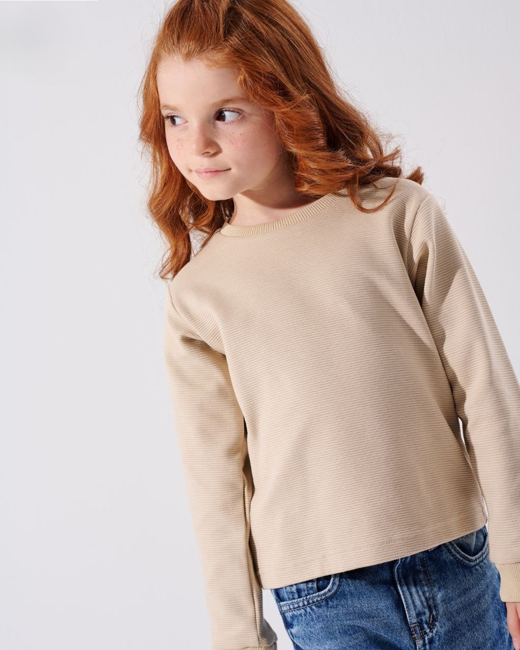 Basic Winter Top - Beige