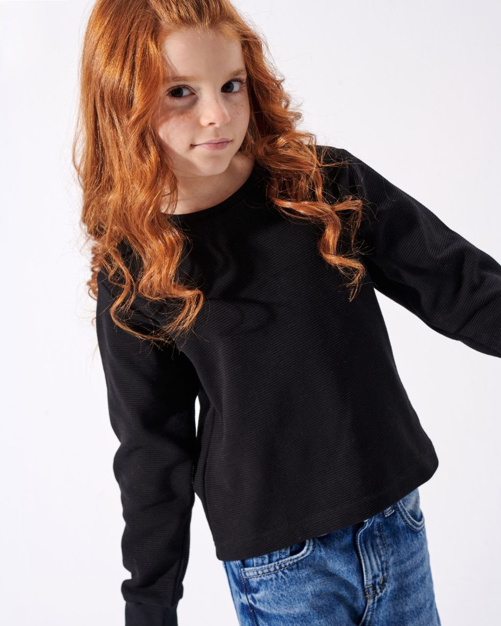 Basic Winter Top - Black