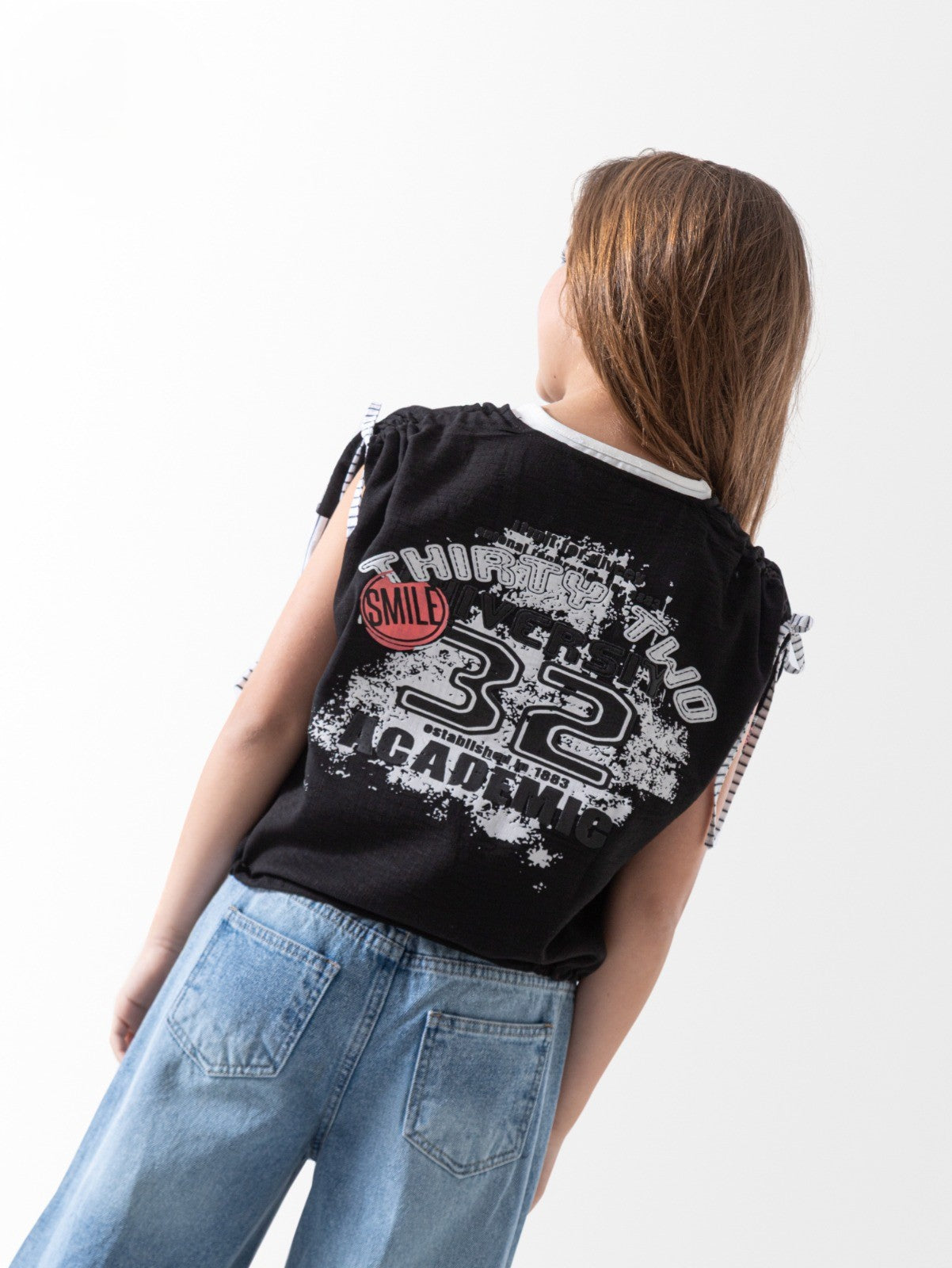 Black Pocket Top