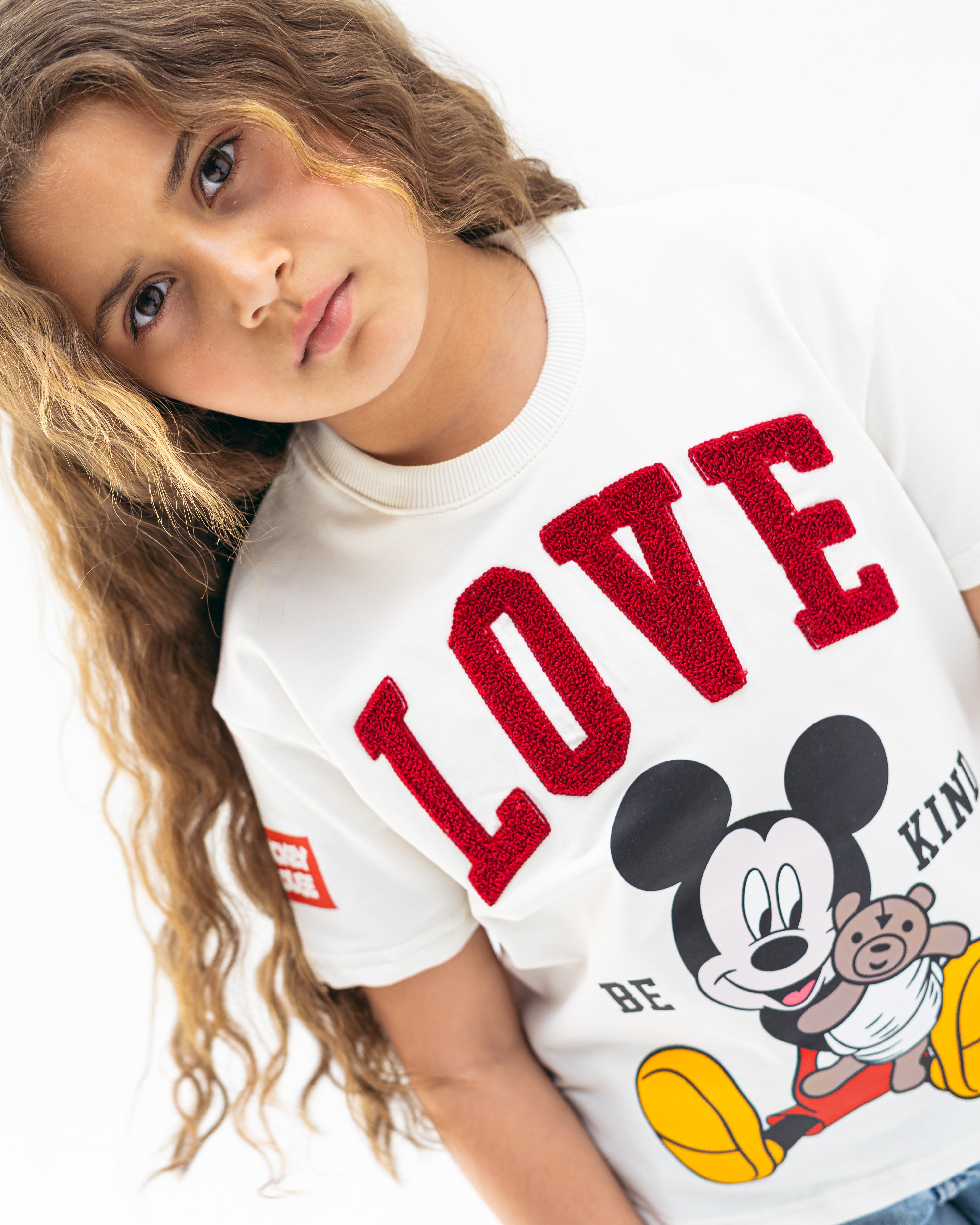 love micky shirt-white