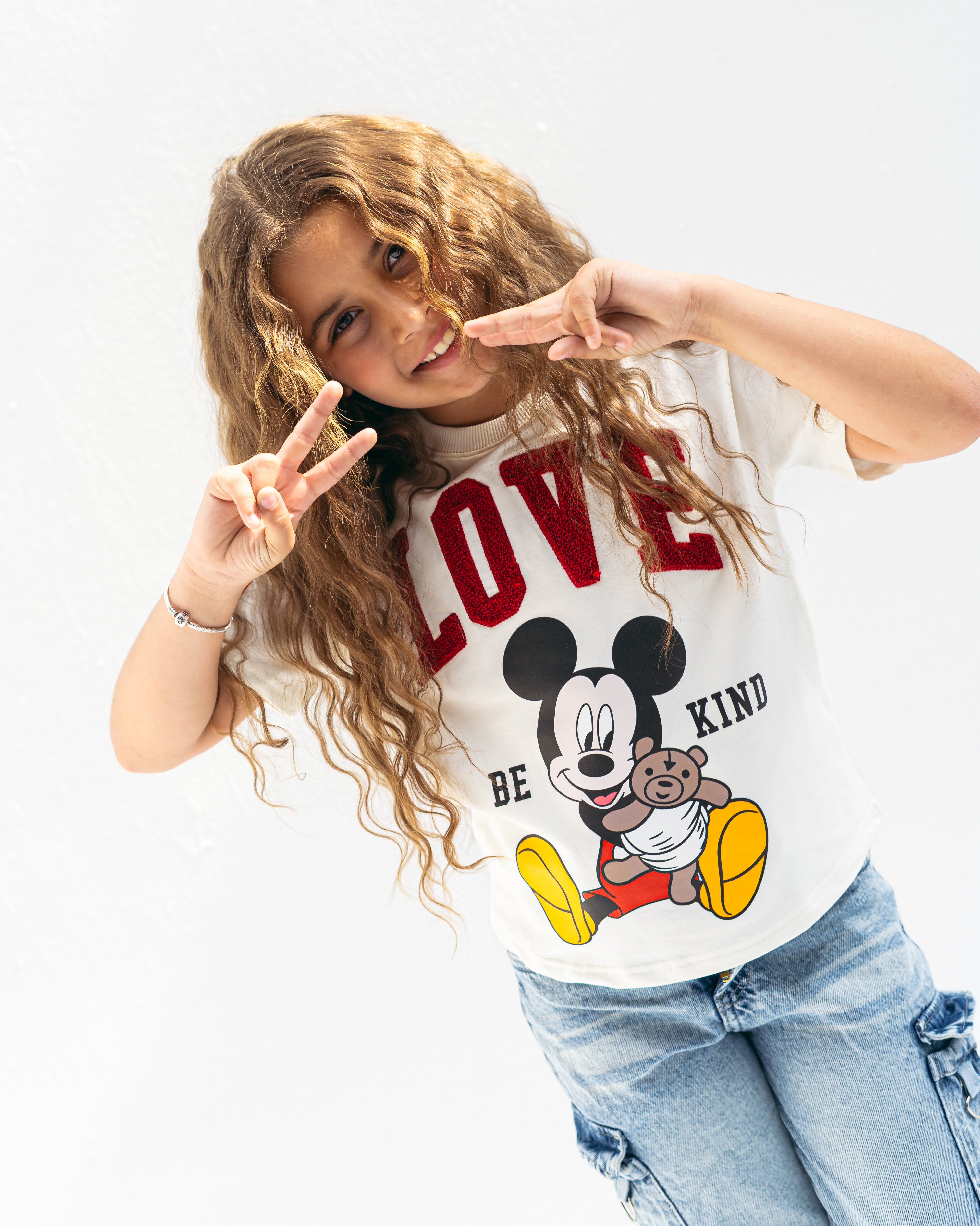 love micky shirt-white