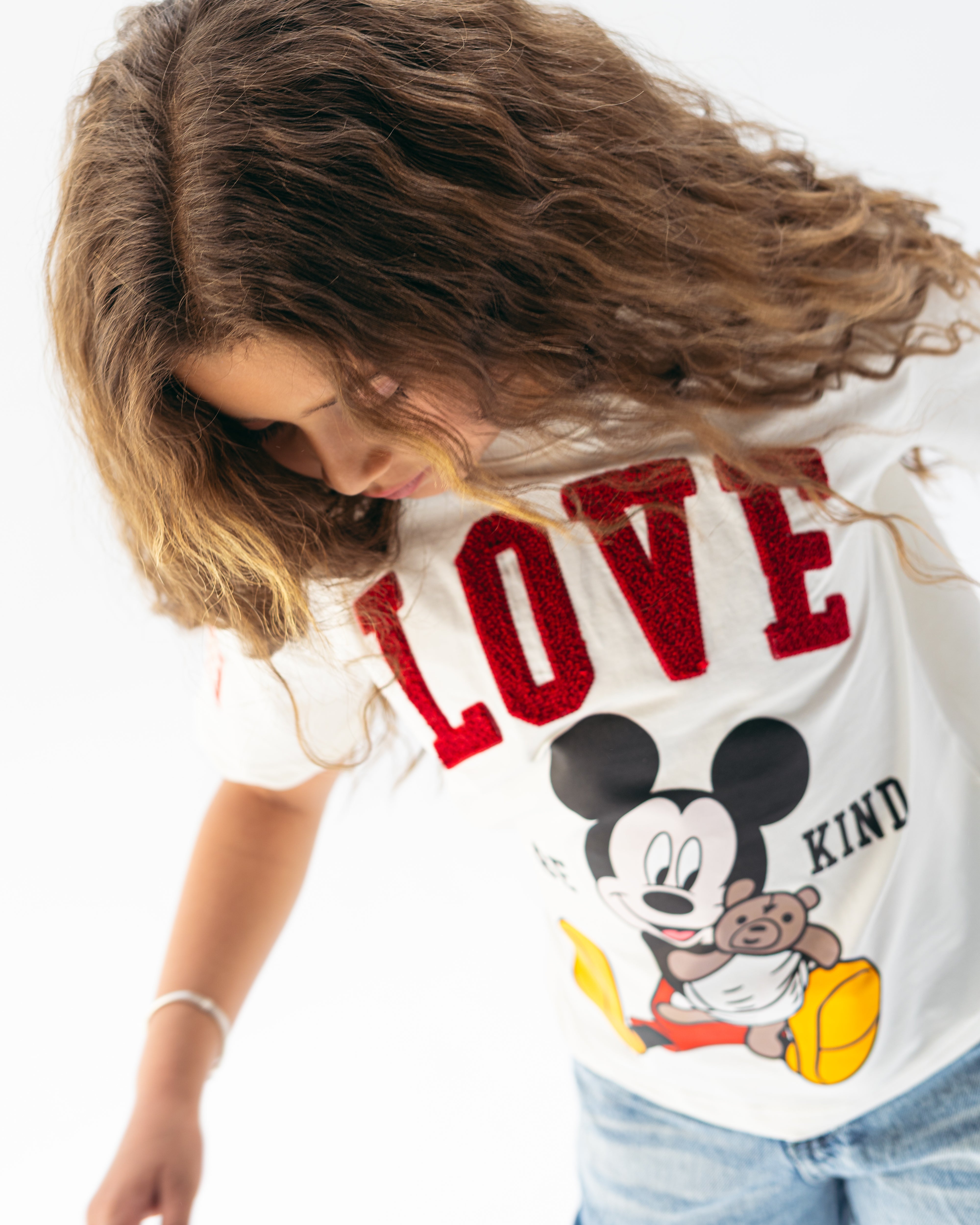 love micky shirt-white