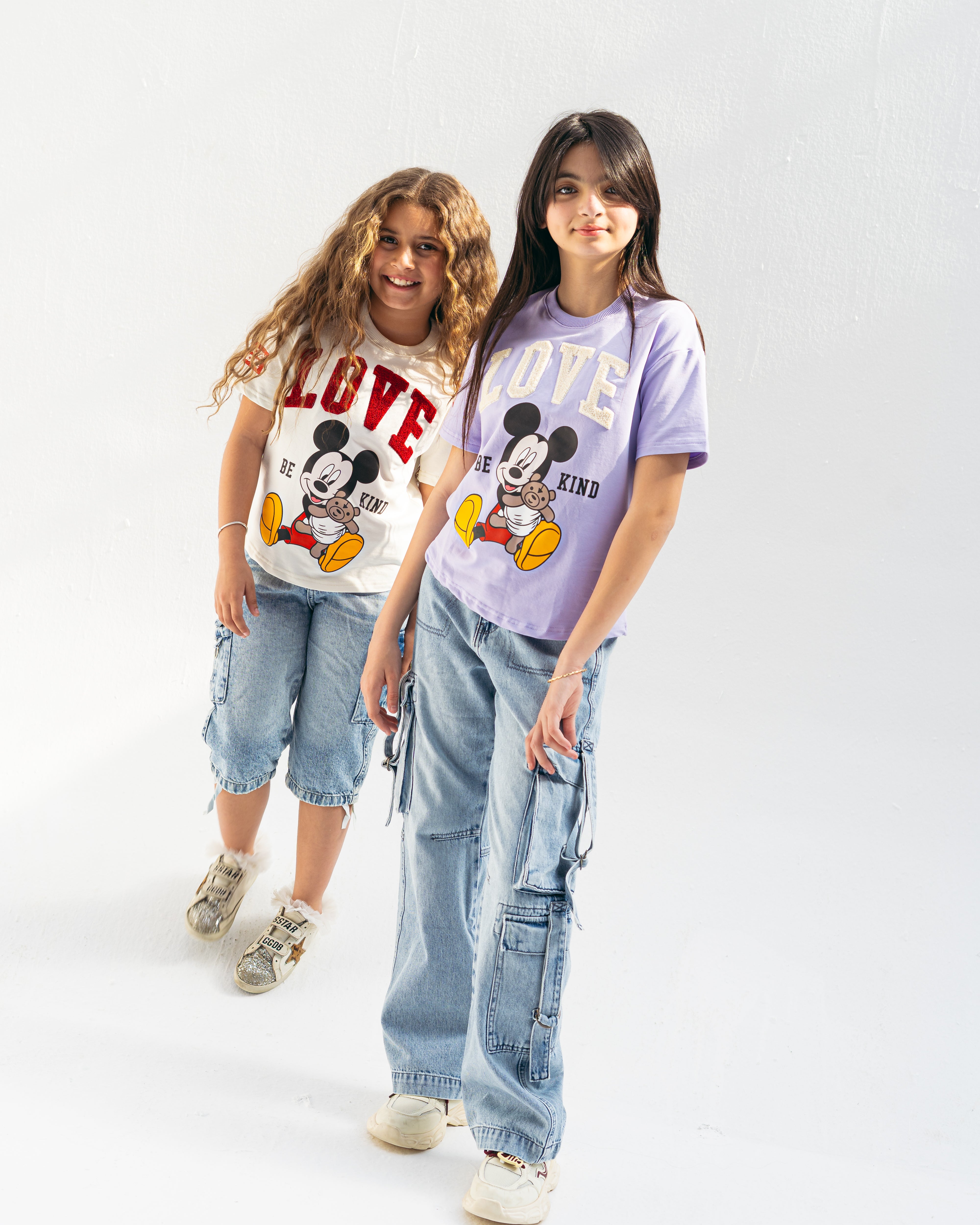 love micky shirt-white