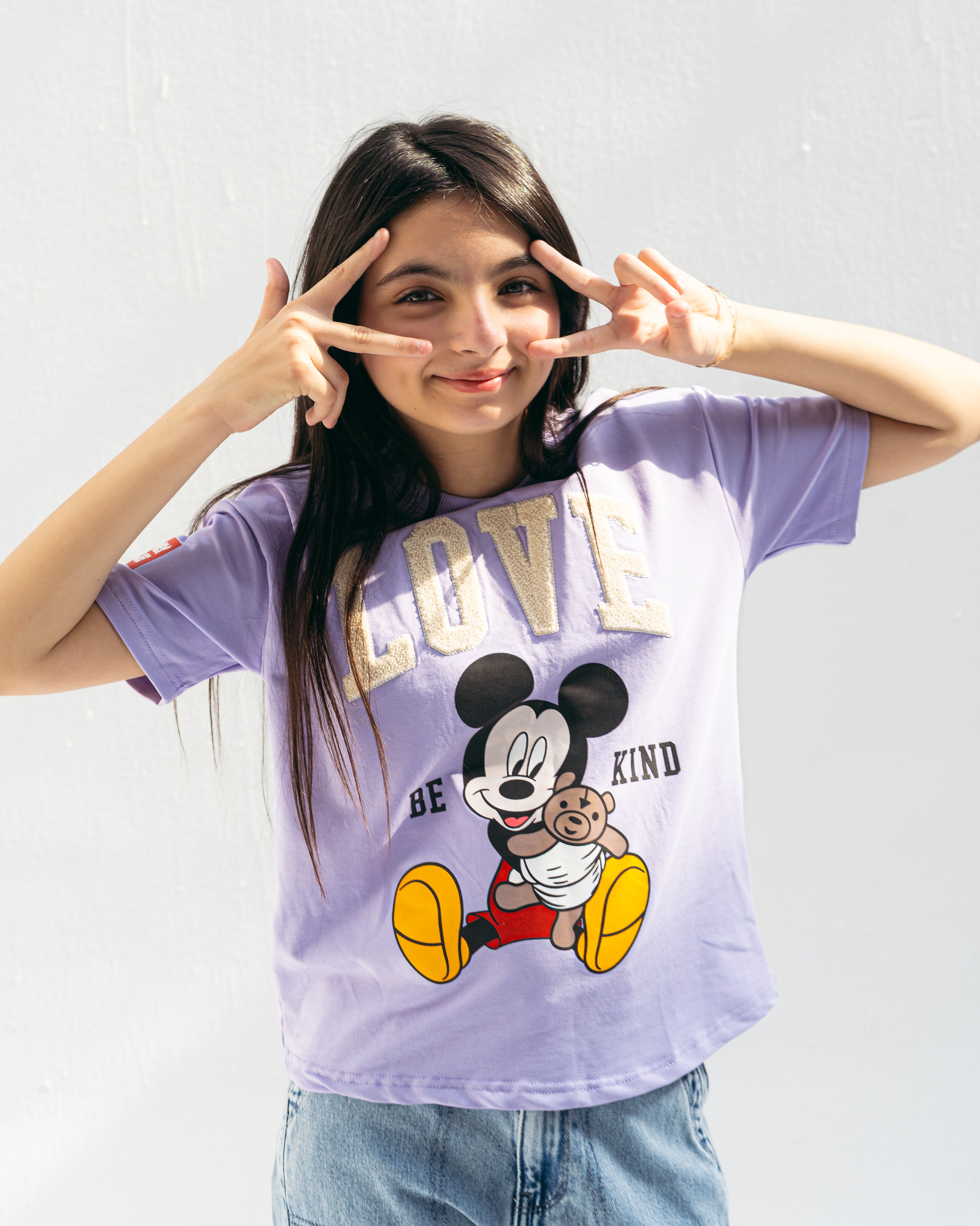 love micky shirt-lilic