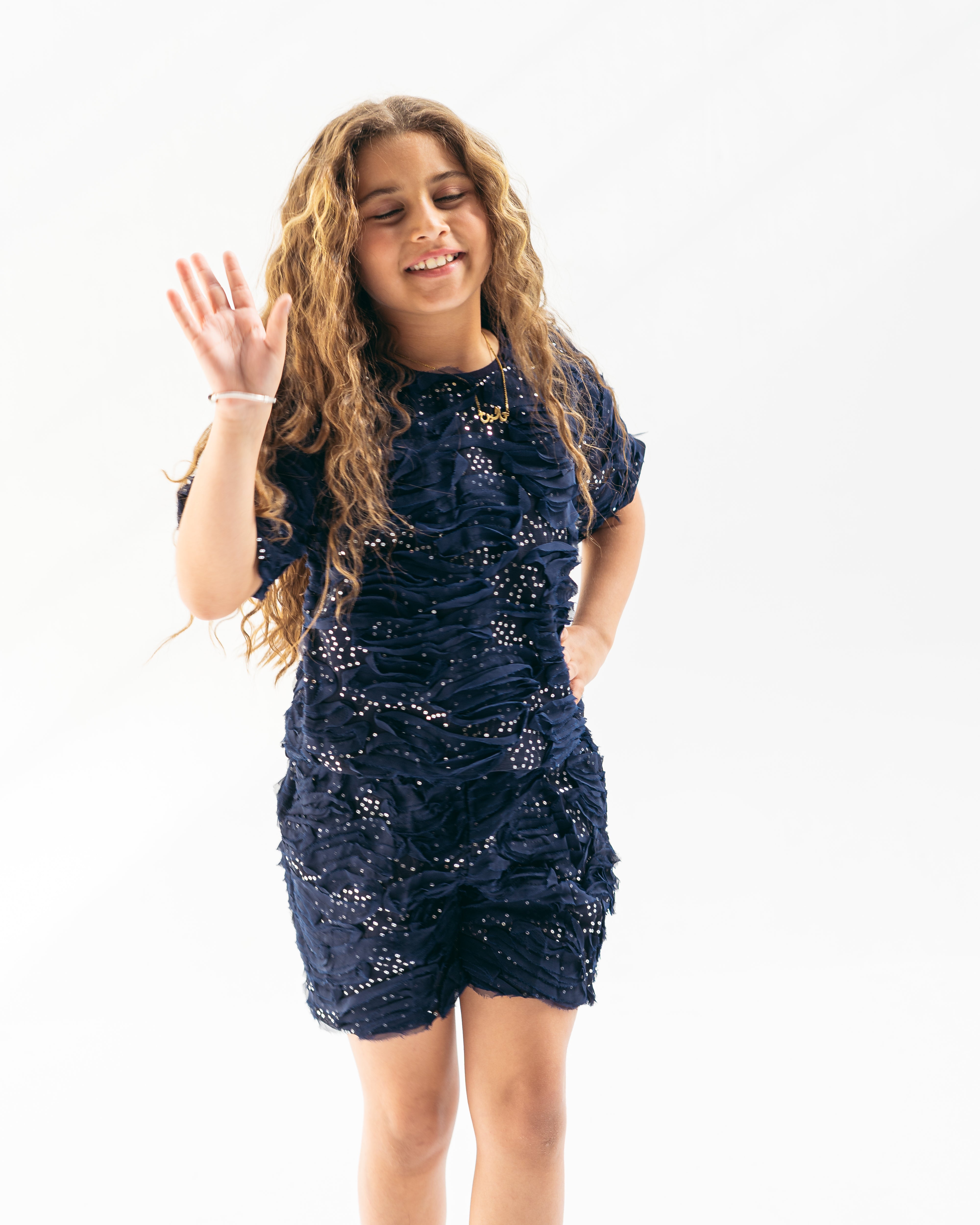 crystal navy set