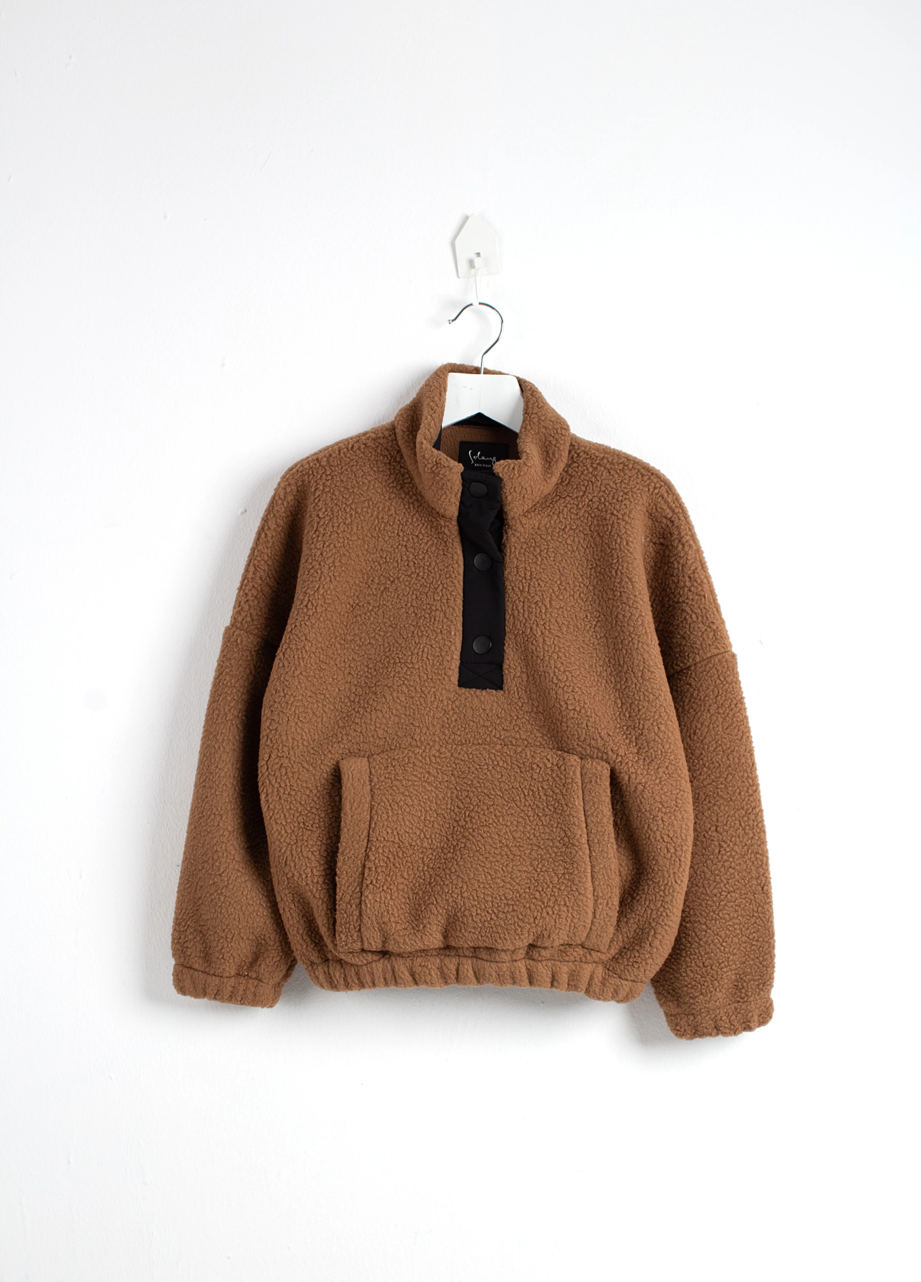 Heavy Plain Hoodie - Brown
