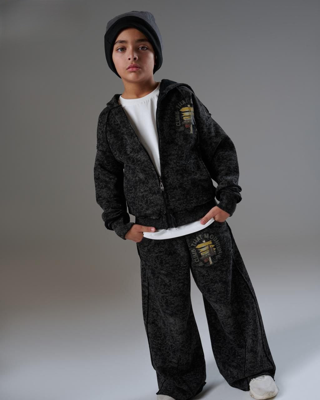 Patterned Boy's Set
