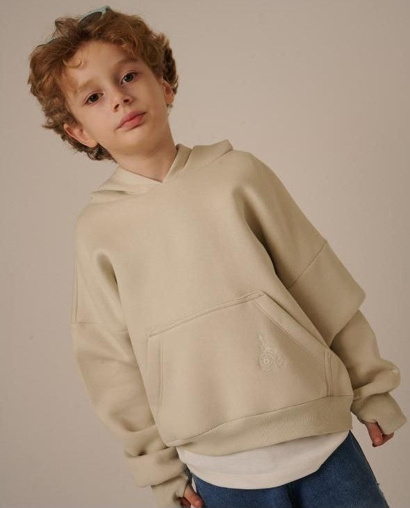 Basic Hoodie - Neutral Beige