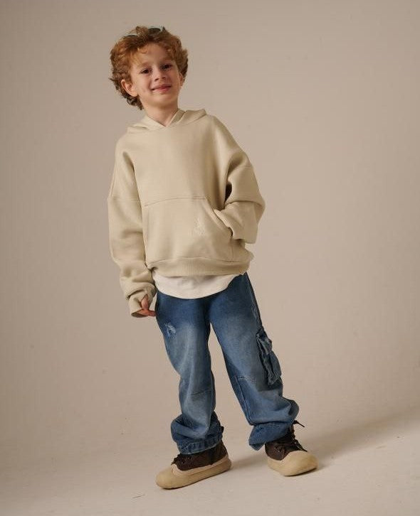 Basic Hoodie - Neutral Beige