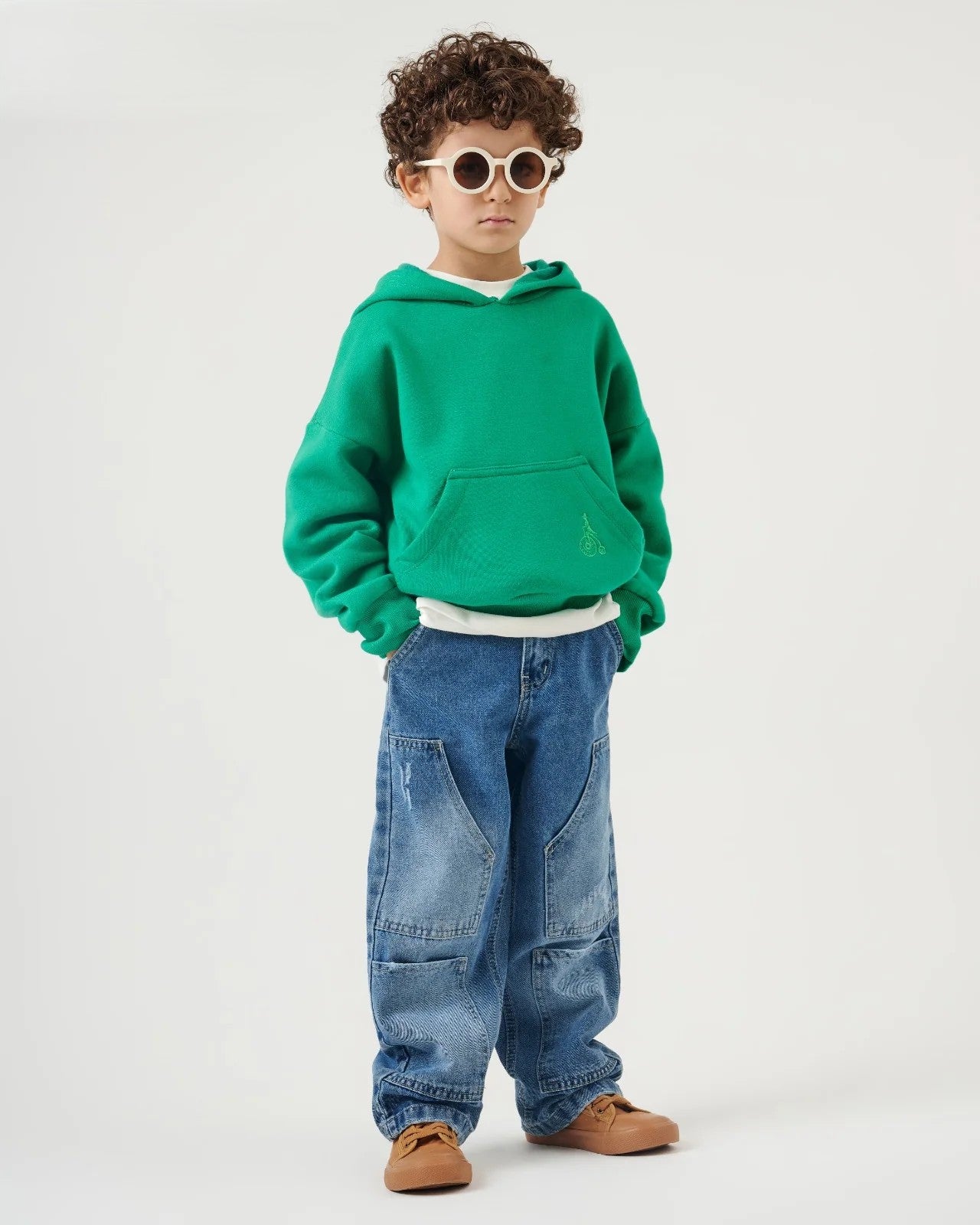 Basic Hoodie - Vibrant Green