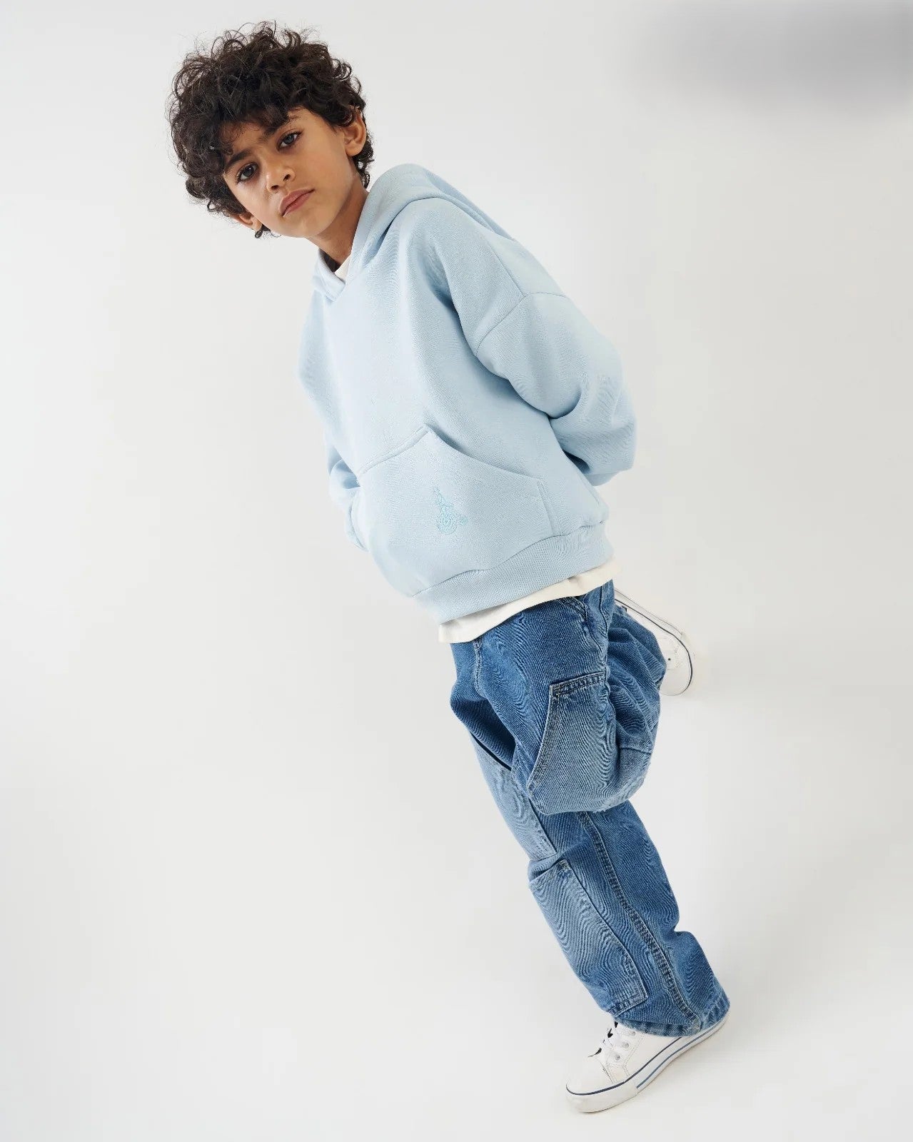 Basic Hoodie - Baby Blue