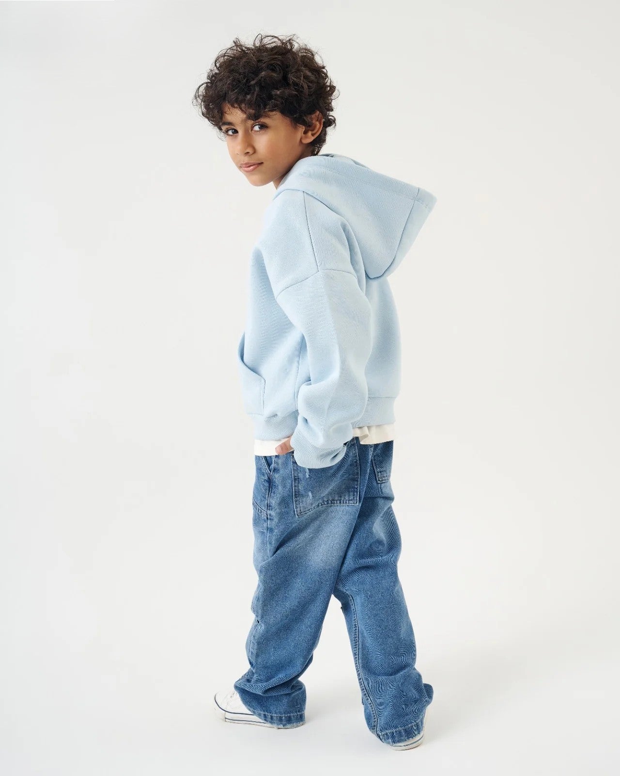 Basic Hoodie - Baby Blue