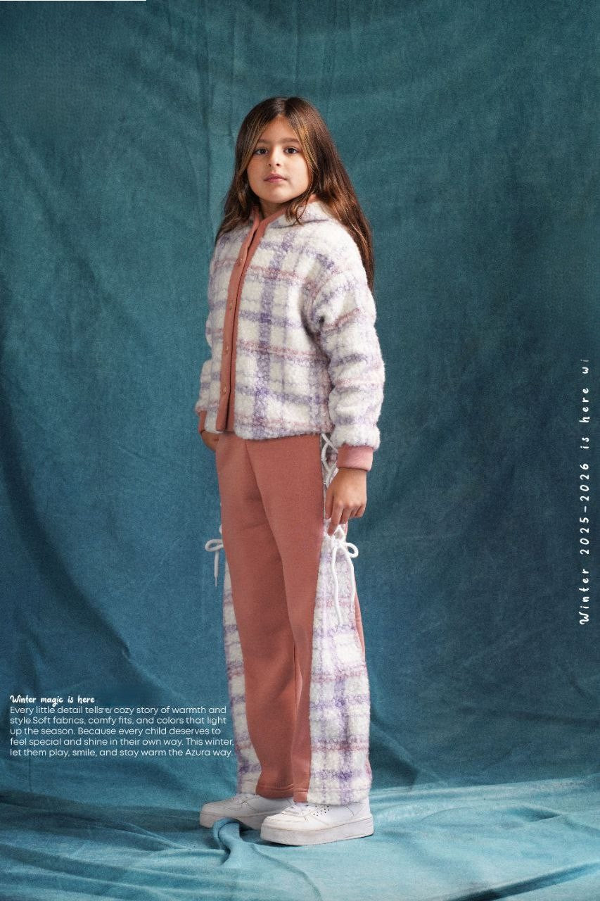 2-Piece Wool Set- pink