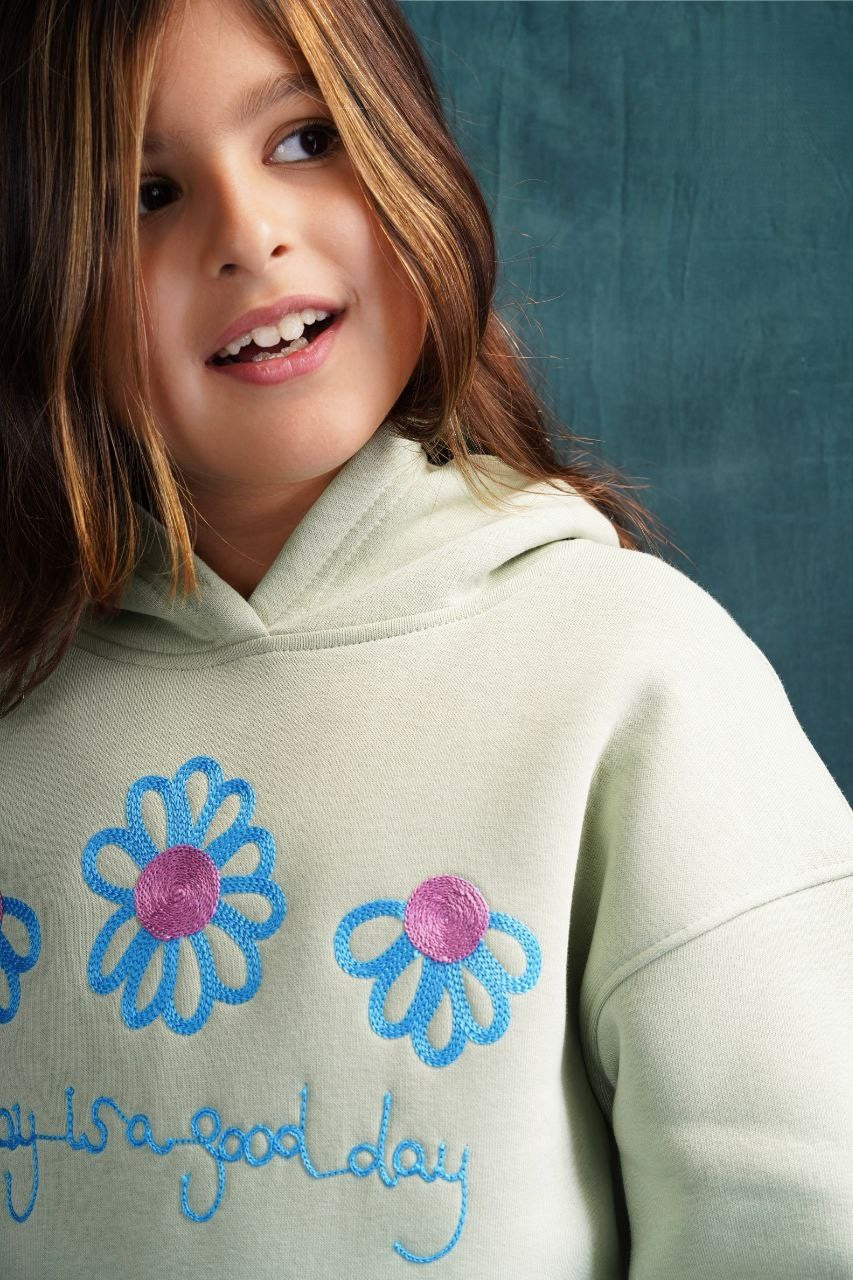 Flowery Sweatshirt